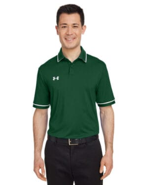 FOR GRN/ WH _301 Under armour 1376904 men's tipped teams performance polo