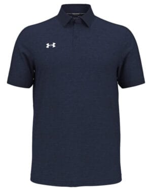 MID NVY/ WHT_410 Under armour 1376907 men's trophy level polo