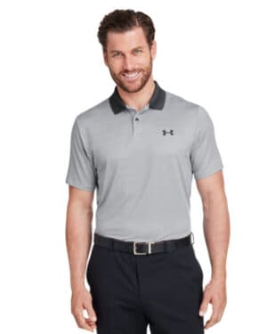 WHT/ HLO GRY_102 Under armour 1377377 men's 30 printed performance polo