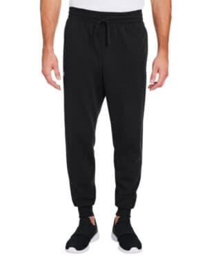 BLACK/ WHITE_001 Under armour 1379774 men's rival fleece sweatpant