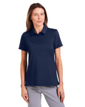 MD NAVY/ BLK_410 Under armour 1385910 ladies' recycled polo