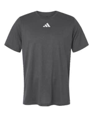 DARK GREY HEATHER/ WHITE DARK GREY HEATHER/ WHITE Adidas AT101 men's pregame t-shirt