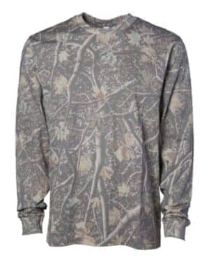 DEADWOOD TREE CAMO DEADWOOD TREE CAMO Independent trading co PRM180LST unisex premium long sleeve t-shirt