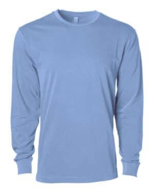 PIGMENT LIGHT BLUE PIGMENT LIGHT BLUE Independent trading co PRM180LST unisex premium long sleeve t-shirt
