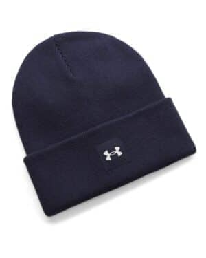 MIDNIGHT NAVY/ WHITE MIDNIGHT NAVY/ WHITE Under armour 1373155 halftime beanie