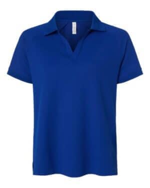Team 365 TT130W women's topspin stretch grid textured polo