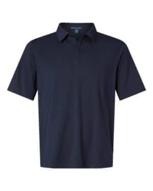 NAVY Devon & jones DG115 men's motion shadow stripe polo