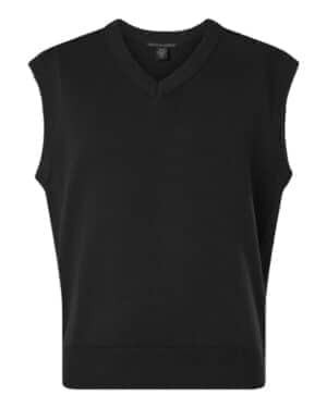 BLACK BLACK Devon & jones DG448 men's new classics v-neck sweater vest