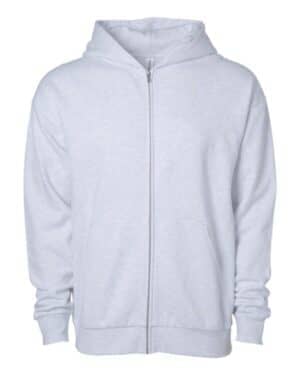 IND280ZIP unisex avenue midweight full-zip hooded sweatshirt