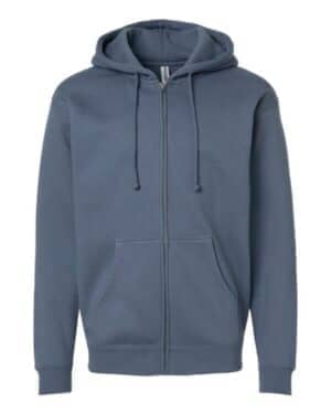 STORM BLUE STORM BLUE IND4000Z unisex heavyweight full-zip hooded sweatshirt