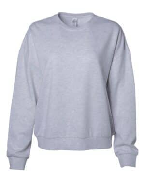 PRM2700 women's california wave wash sunday crewneck sweatshirt