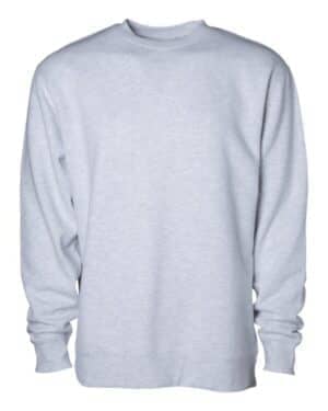 ASH HEATHER Independent trading co SS3000 unisex midweight crewneck sweatshirt
