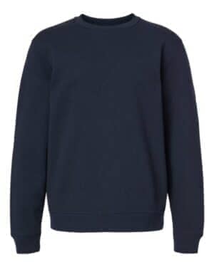CLASSIC NAVY Independent trading co SS3001Y youth midweight crewneck sweatshirt