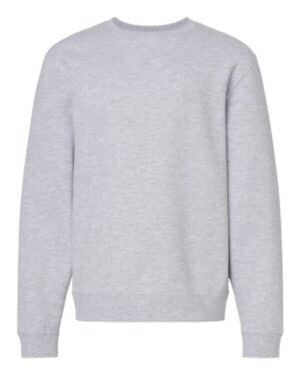 GREY HEATHER Independent trading co SS3001Y youth midweight crewneck sweatshirt