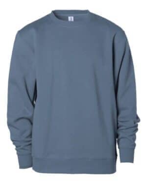 STORM BLUE STORM BLUE Independent trading co SS3001Y youth midweight crewneck sweatshirt