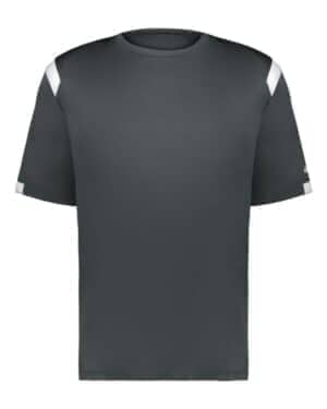 GRAPHITE/ WHITE Badger 2251 youth on the rise t-shirt