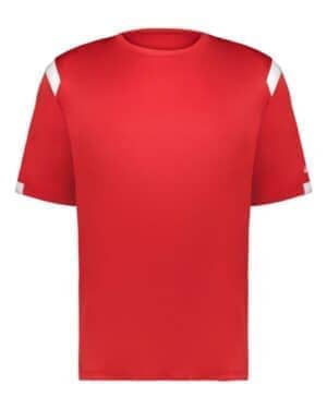 RED/ WHITE Badger 2251 youth on the rise t-shirt