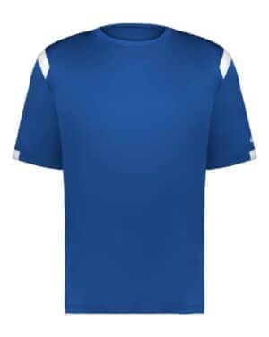 ROYAL/ WHITE Badger 2251 youth on the rise t-shirt