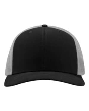 BLACK/ FOG BLACK/ FOG Dri duck 3340 heritage pro trucker cap