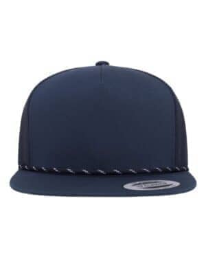 NAVY NAVY Yp classics 6006BD classic five-panel trucker rope cap