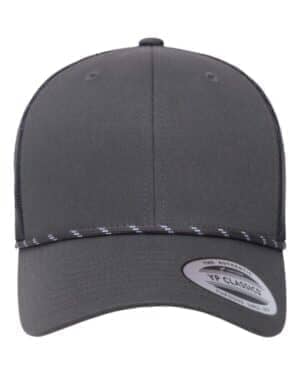 CHARCOAL CHARCOAL Yp classics 6606BD retro trucker rope cap