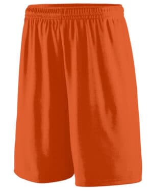 ORANGE Augusta sportswear 1420 adult training short