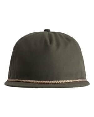 OLIVE GREEN/ NATURAL OLIVE GREEN/ NATURAL Imperial DNA001 the original rope five-panel cap