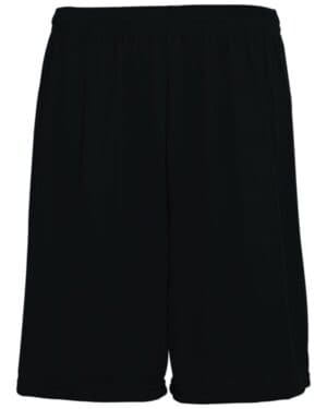 BLACK Augusta sportswear 1428 adult training short with pockets