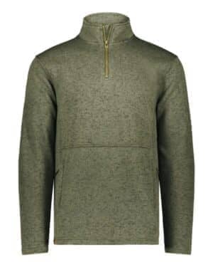 223540 men's eco revive alpine sweater fleece quarter-zip pullover