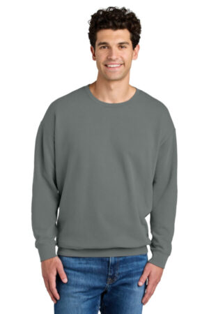 GREY 1466 comfort colors lightweight crewneck sweatshirt