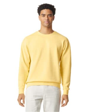 BUTTER 1466CC unisex lightweight cotton crewneck sweatshirt