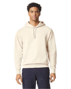 IVORY 1467CC unisex lightweight cotton hooded sweatshirt