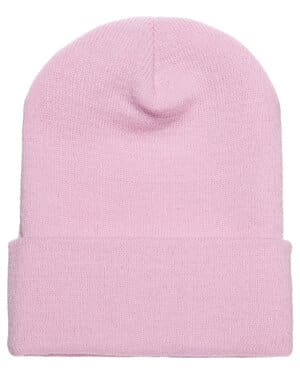 PINK Yupoong 1501 adult cuffed knit beanie