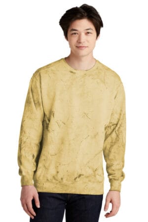 CITRINE 1545 comfort colors color blast crewneck sweatshirt