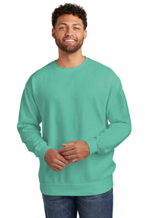 CHALKY MINT 1566 comfort colors ring spun crewneck sweatshirt