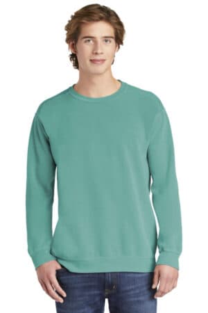 SEAFOAM 1566 comfort colors ring spun crewneck sweatshirt