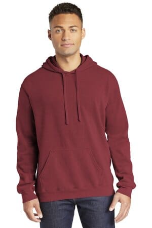 CRIMSON 1567 comfort colors ring spun hooded sweatshirt