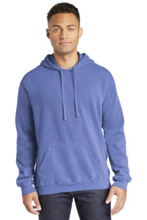 FLO BLUE 1567 comfort colors ring spun hooded sweatshirt