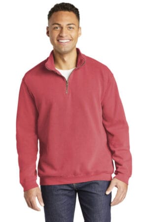 1580 comfort colors ring spun 1/4-zip sweatshirt