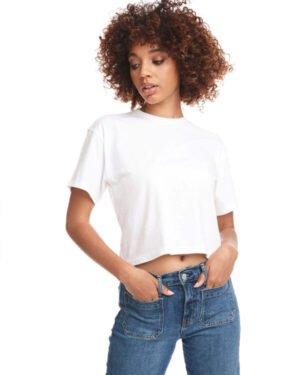 Next level apparel 1580NL ladies' ideal crop t-shirt