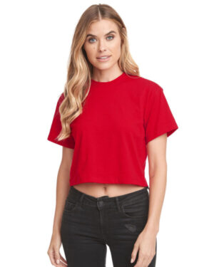 Next level apparel 1580NL ladies' ideal crop t-shirt