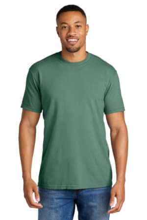 LIGHT GREEN 1717 comfort colors heavyweight ring spun tee