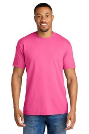 NEON PINK 1717 comfort colors heavyweight ring spun tee