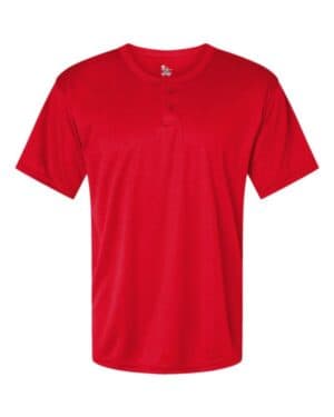 RED Alleson athletic 7930 b-core placket jersey