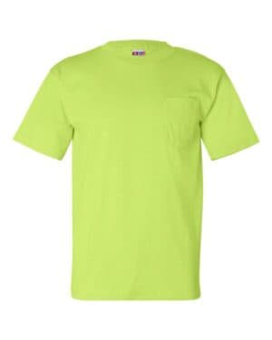 Bayside 7100 usa-made pocket t-shirt