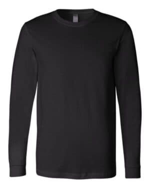 BLACK Bella canvas 3501 jersey long sleeve tee