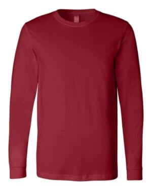 CARDINAL Bella canvas 3501 jersey long sleeve tee