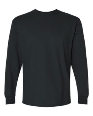 BLACK Gildan 2400 ultra cotton long sleeve t-shirt