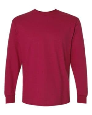 CARDINAL RED Gildan 2400 ultra cotton long sleeve t-shirt