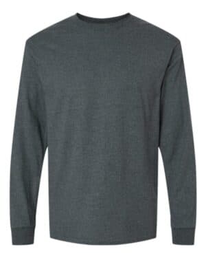 DARK HEATHER Gildan 2400 ultra cotton long sleeve t-shirt
